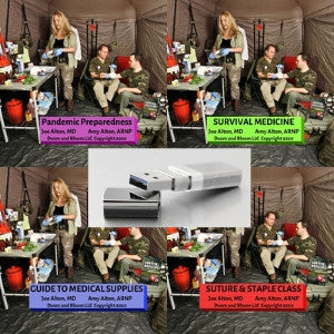 USB Flash Drive with All 4 DVD Videos for your Computer or TV with USB Port
