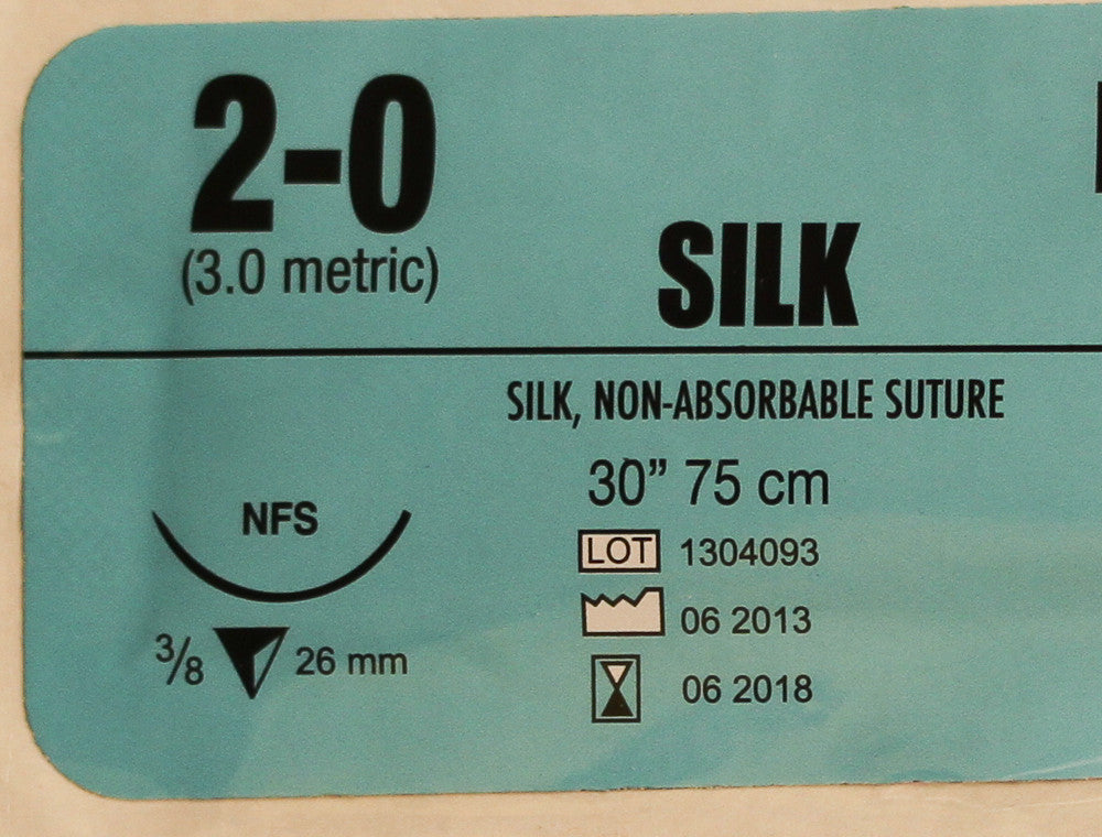 Dates not representative of current stock. The Silk Suture 2-0 you are purchasing is UNEXPIRED.
