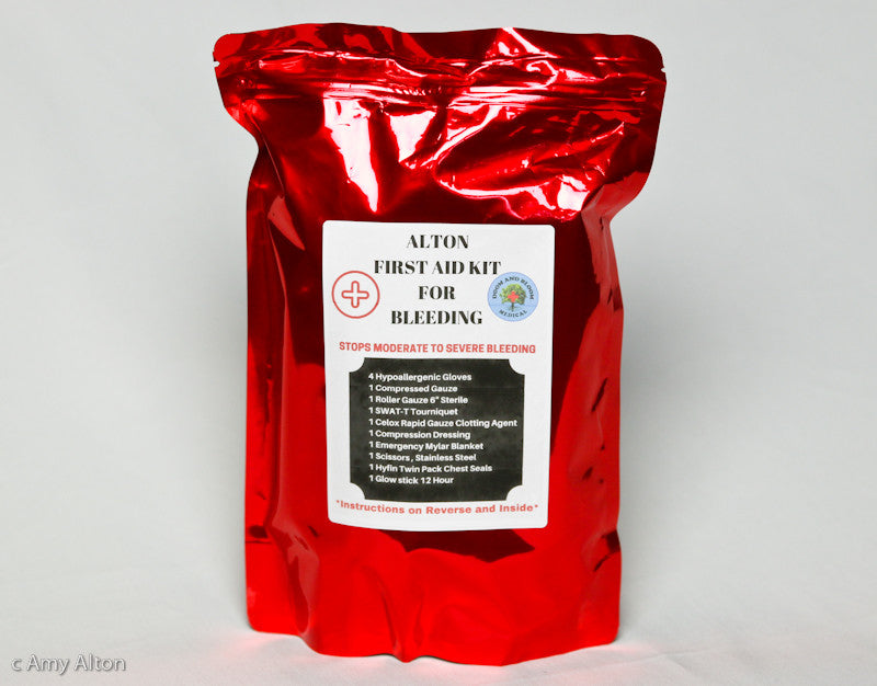 Active Shooter Emergency Kit to Stop Bleeding and Save Lives