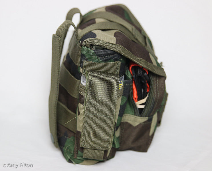 Build Your Own 2 Person Emergency Trauma Kit Side-view with SOF-T tourniquets