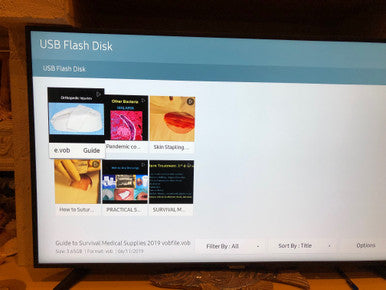 USB Flash Drive Alton First Aid Presentation Set for Computers and USB Port TVs