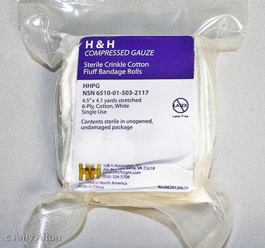 Compressed Gauze 12 feet Brand Name