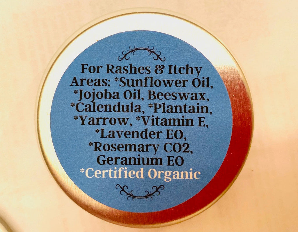 Heavenly Healer Salve Back Label by Nurse Amy