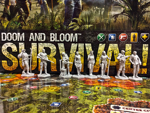 Miniatures for Doom and Bloom SURVIVAL! Board Game