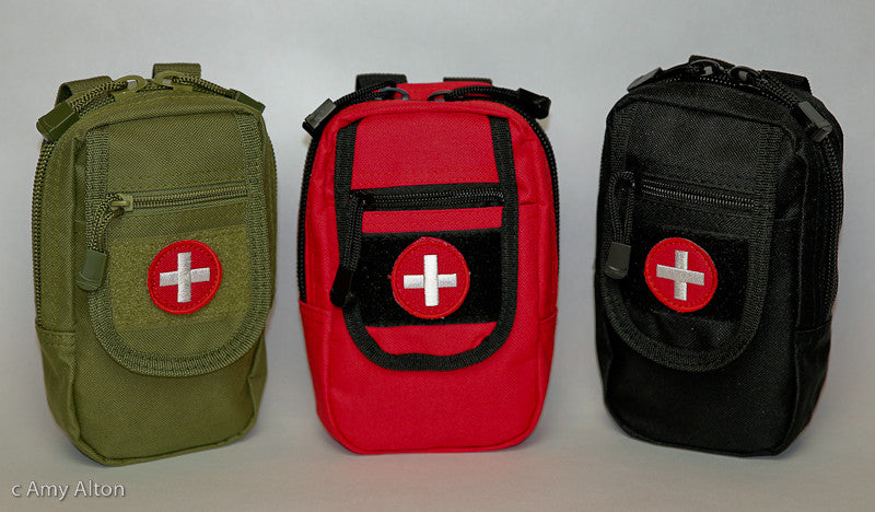 Motorcycle First Aid Kit color options Doom and Bloom