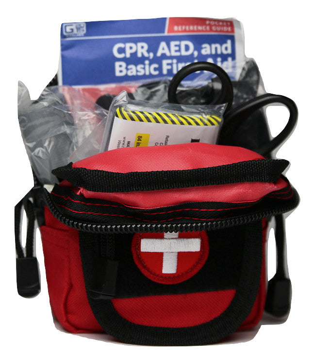 ULTIMATE POCKET GRAB N GO™ FIRST AID KIT is perfect for a lightweight addition to your travel luggage or backpack when on the road
