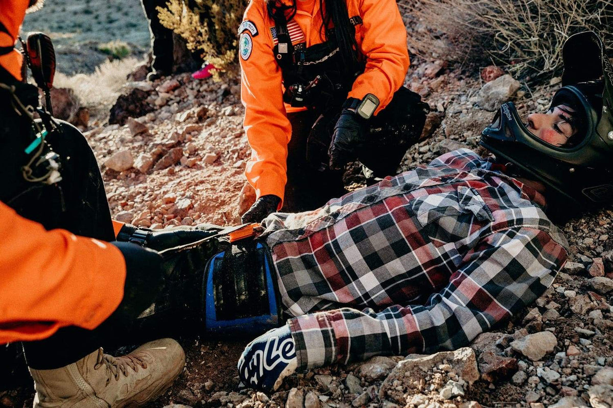 Sam Pelvic Sling II on a patient