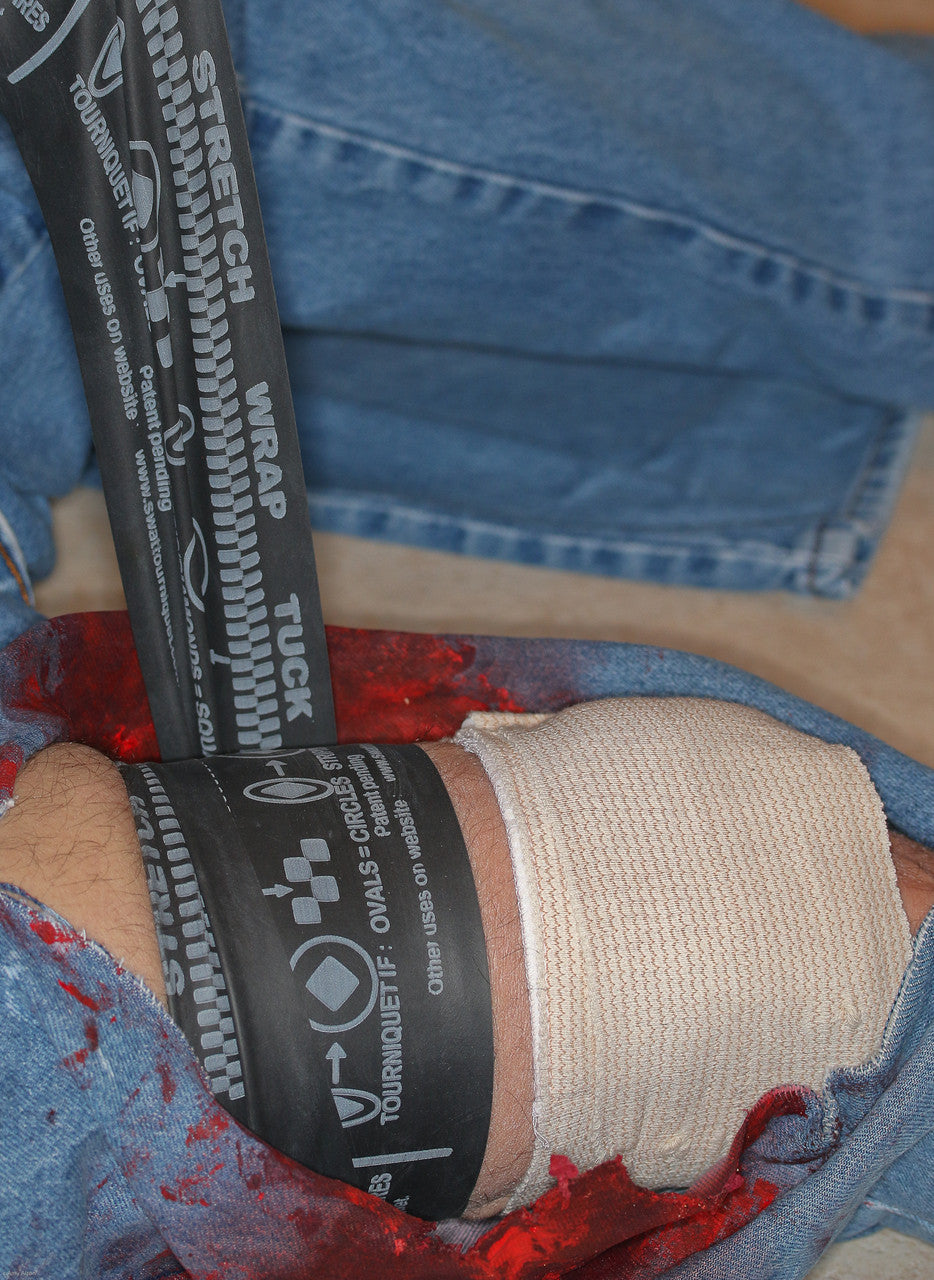 Stretch Wrap and Tuck SWAT Tourniquet